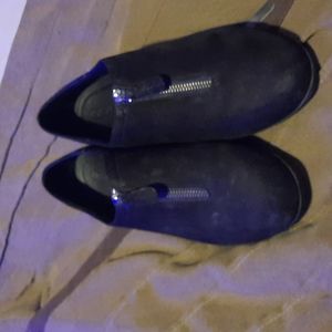 Dress slide on shoes